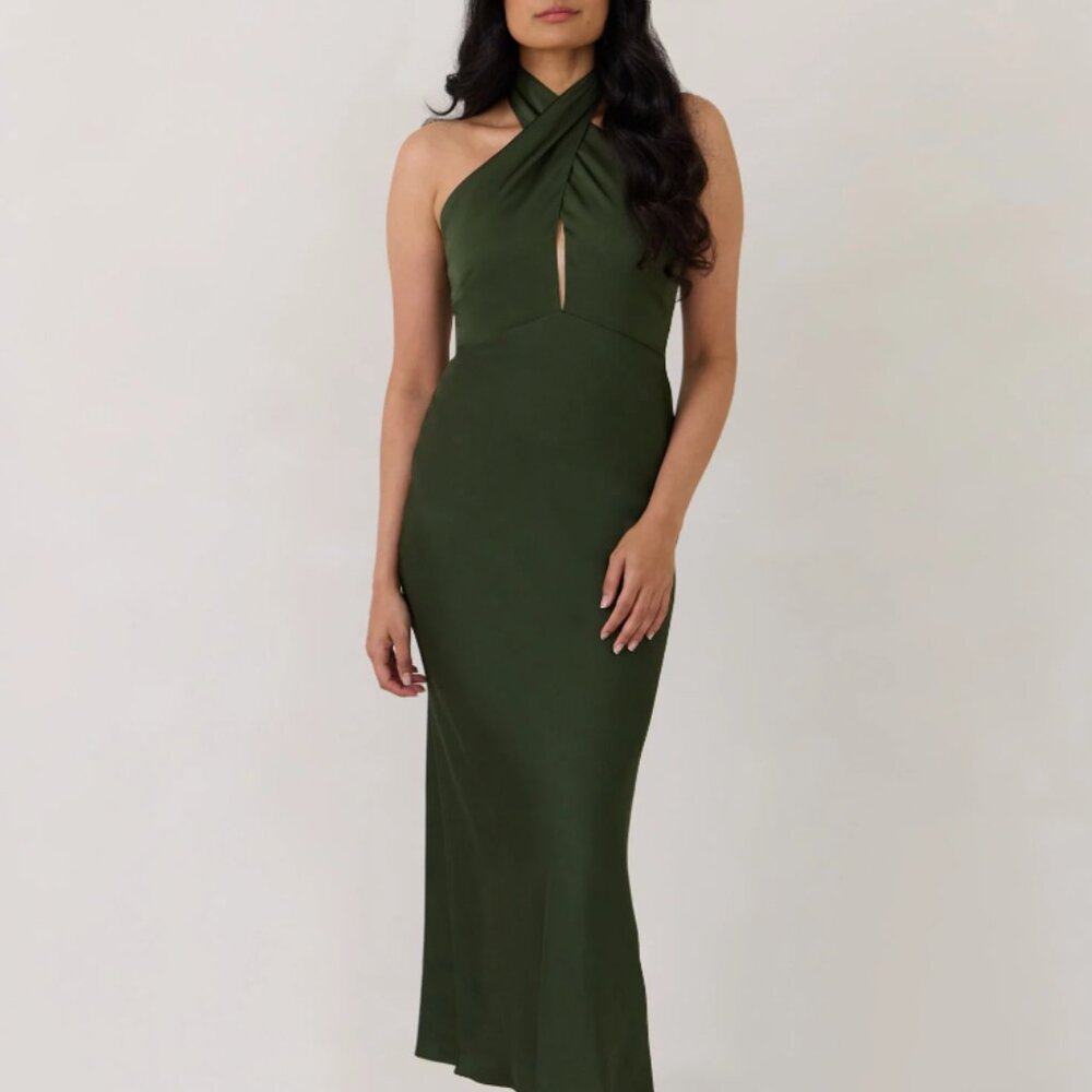 Park & Fifth Cooper Dress - Dark Olive